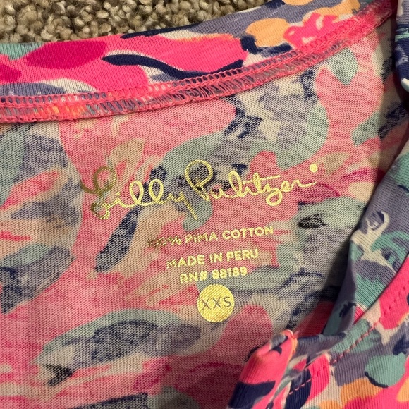 Lilly Pulitzer Dress Excellent Condition XXS - Picture 3 of 3